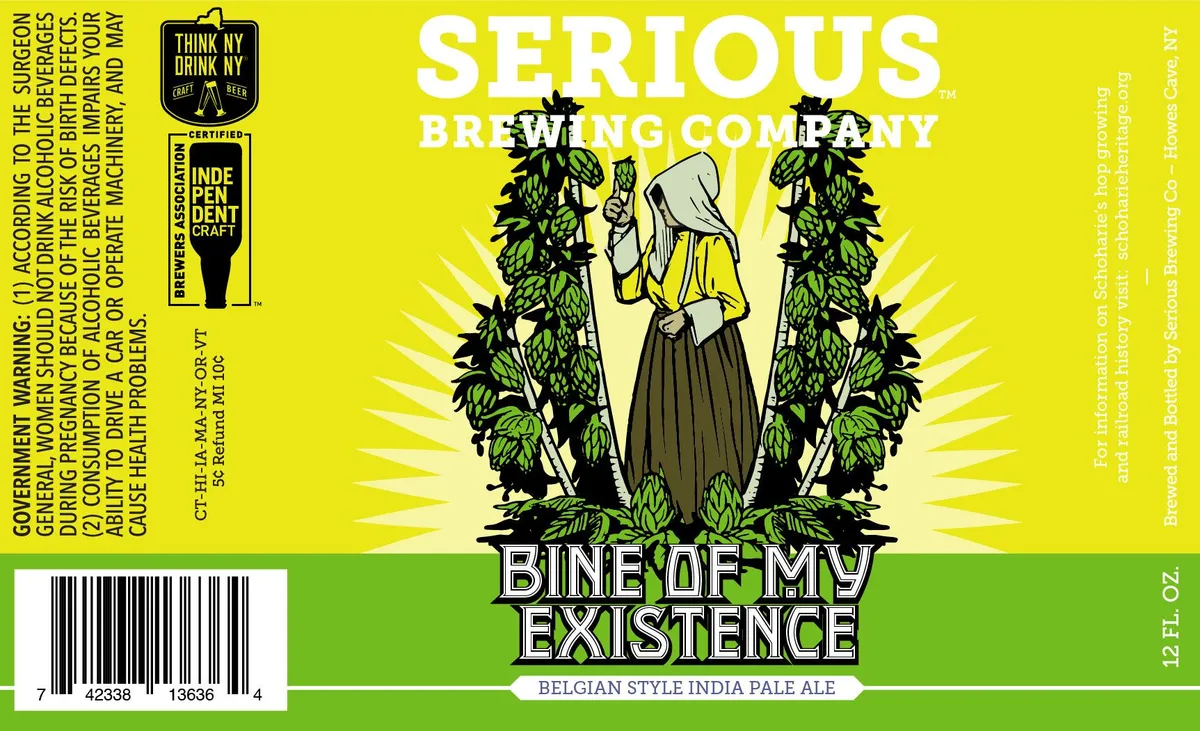 Bine of My Existence — full label as filed with TTB