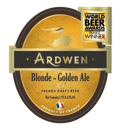 Blonde - Golden Ale — full label as filed with TTB