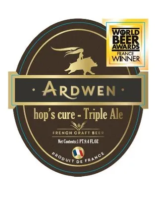 Hop's Cure - Triple Ale label