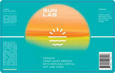 Cerveza label