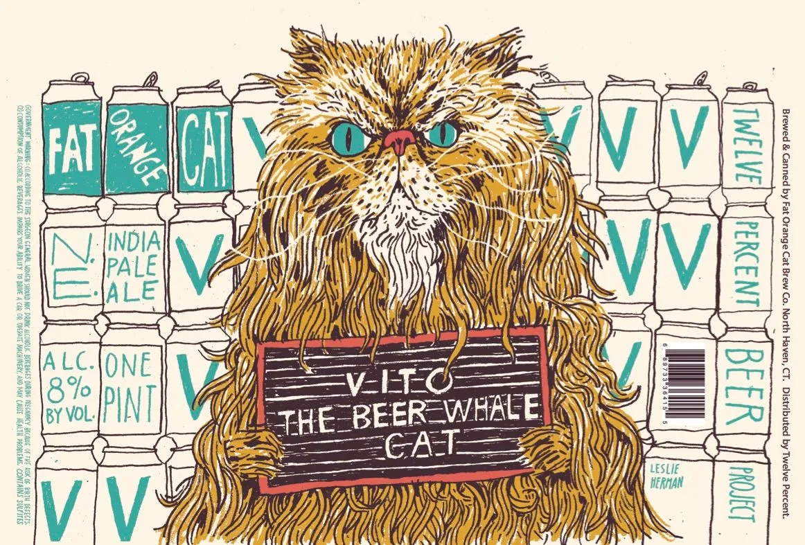 Vito The Beer Whale Cat — full label as filed with TTB