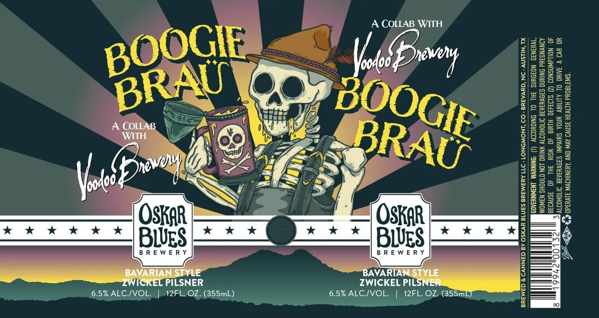 Boogie Bräu — full label as filed with TTB