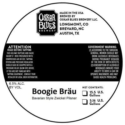 Boogie Bräu label