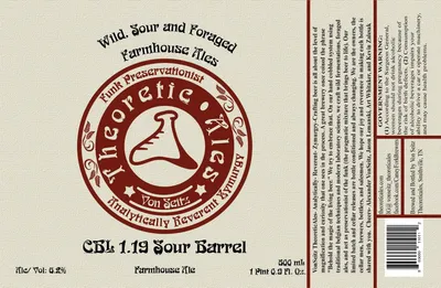 CBL 1.19 Sour Barrel label