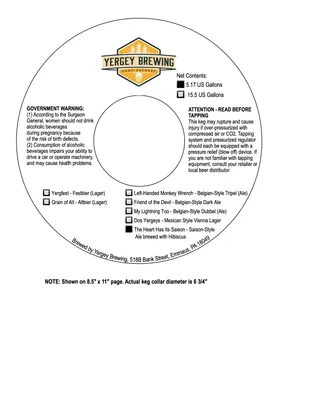 The Heart Has Its Saison label