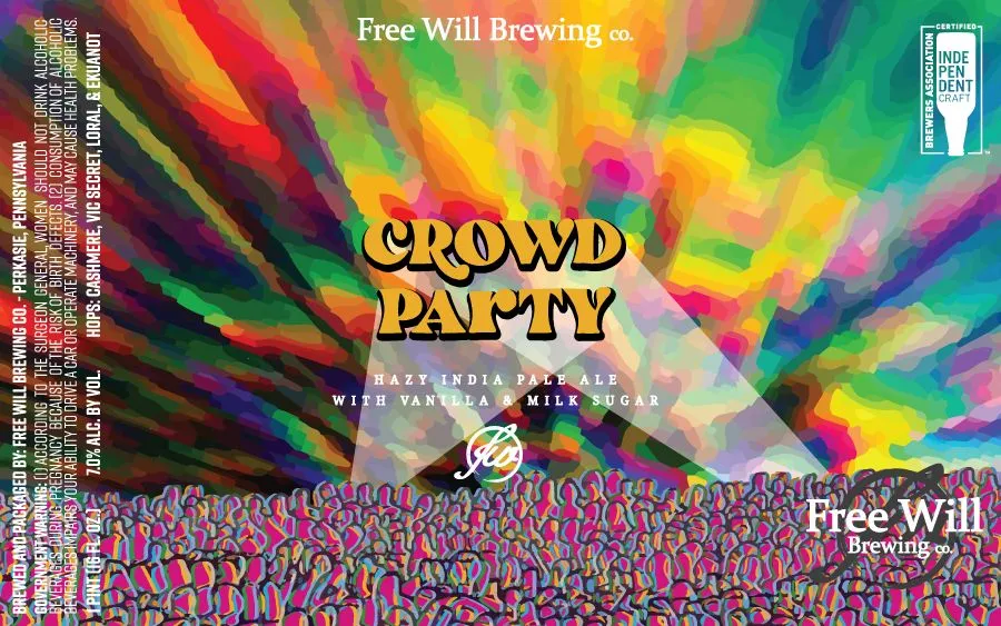 Crowd Party — full label as filed with TTB