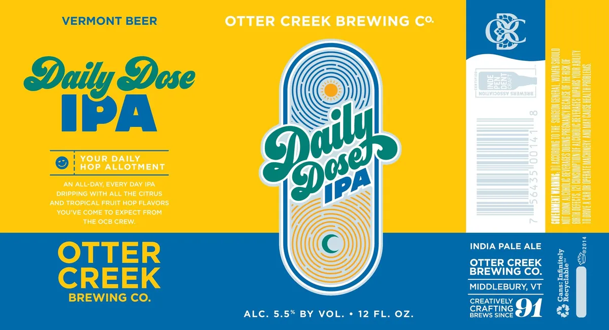 Daily Dose IPA — full label as filed with TTB