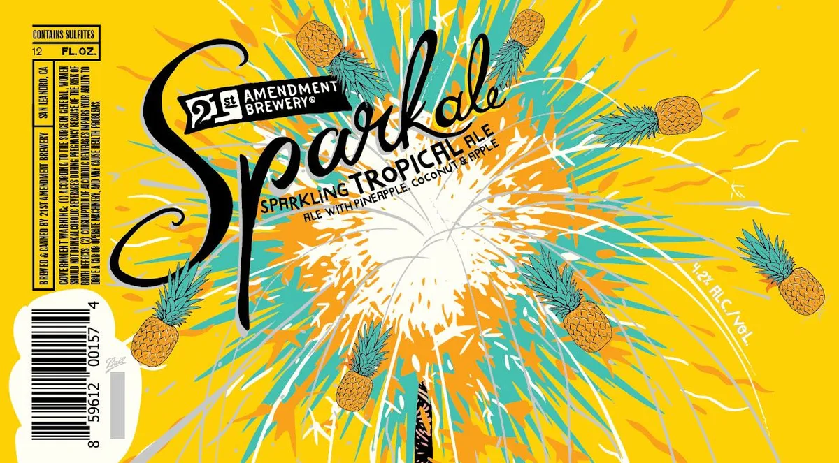 Sparkale — full label as filed with TTB