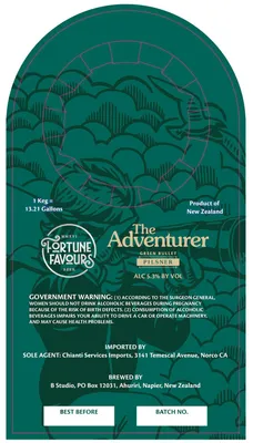 The Adventurer label