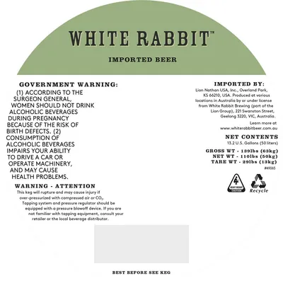 White Rabbit label