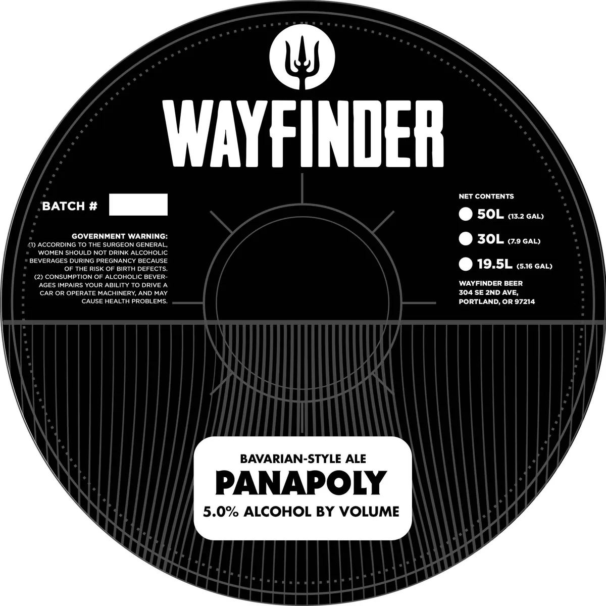 Panapoly — full label as filed with TTB