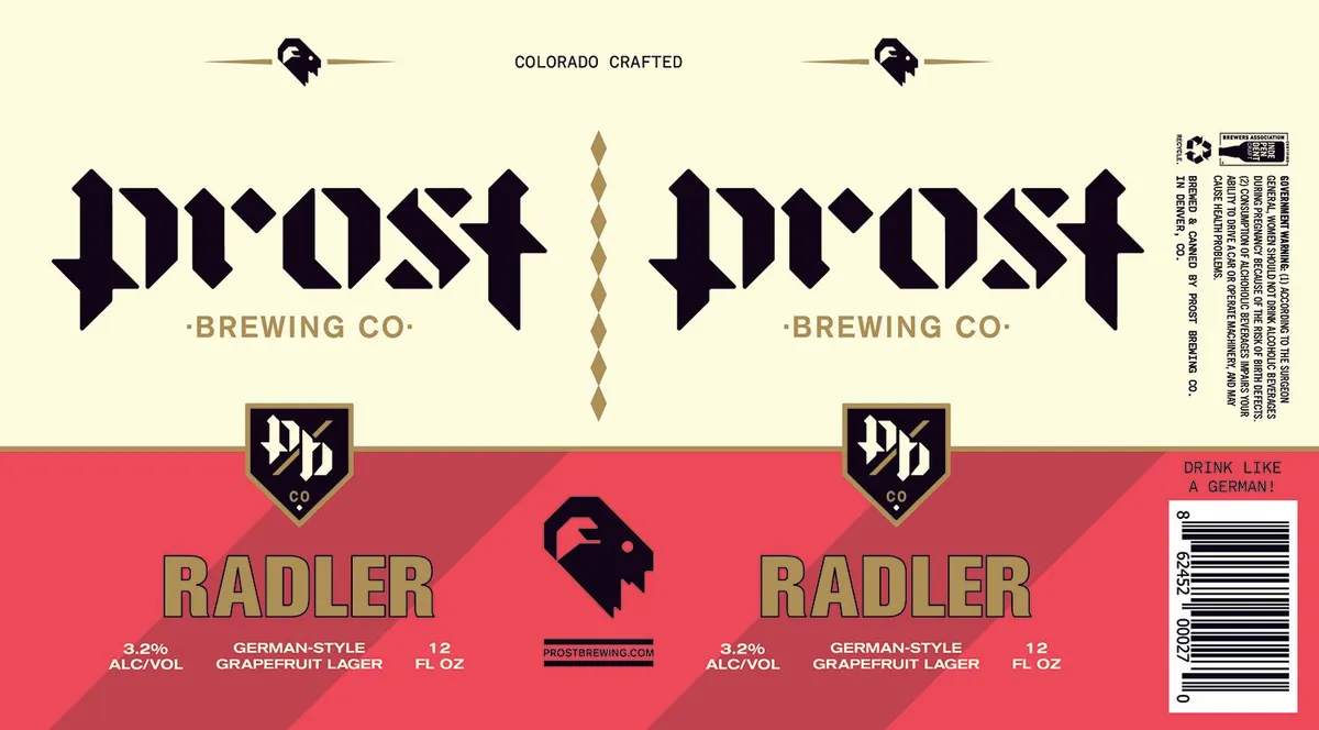 Radler — full label as filed with TTB