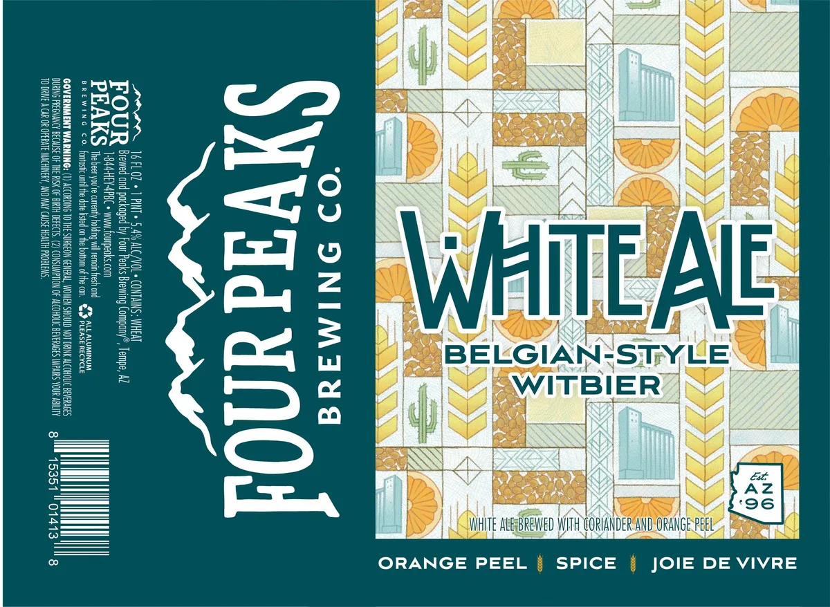 White Ale Belgian-Style Witbier — full label as filed with TTB