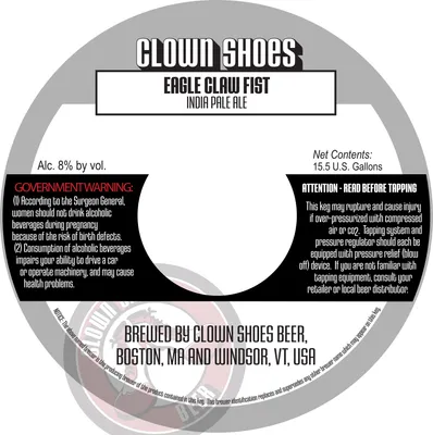 Eagle Claw Fist label
