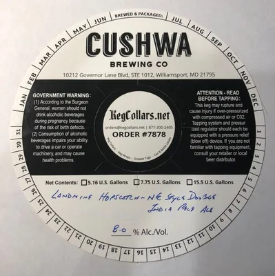 Landmine Hopscotch label