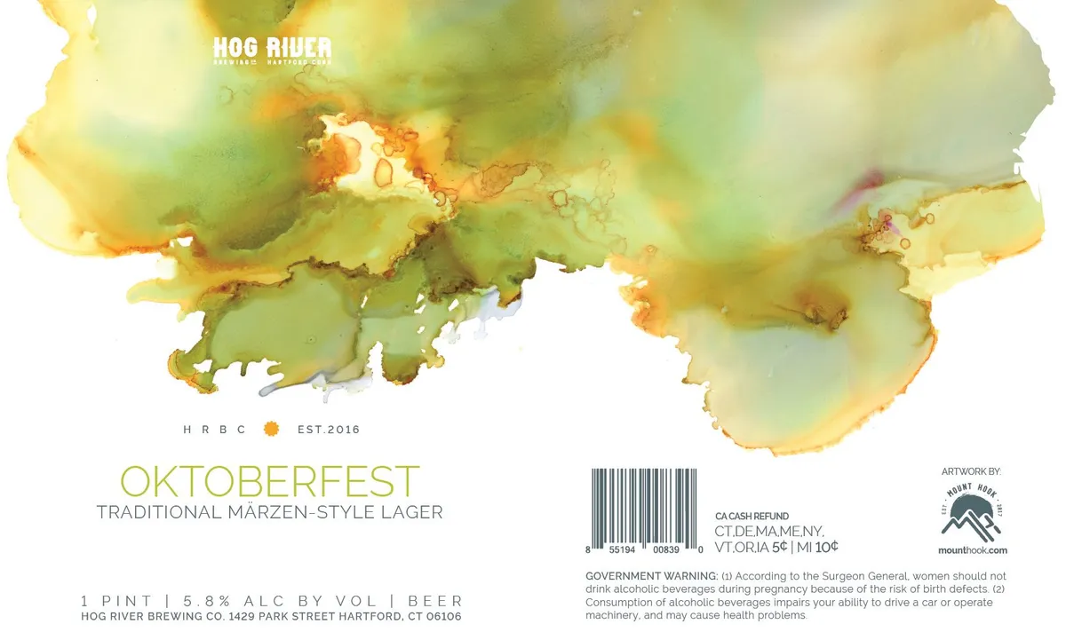 Oktoberfest Traditional Märzen-Style Lager — full label as filed with TTB