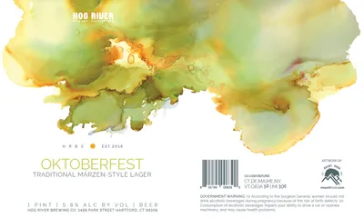Oktoberfest Traditional Märzen-Style Lager label