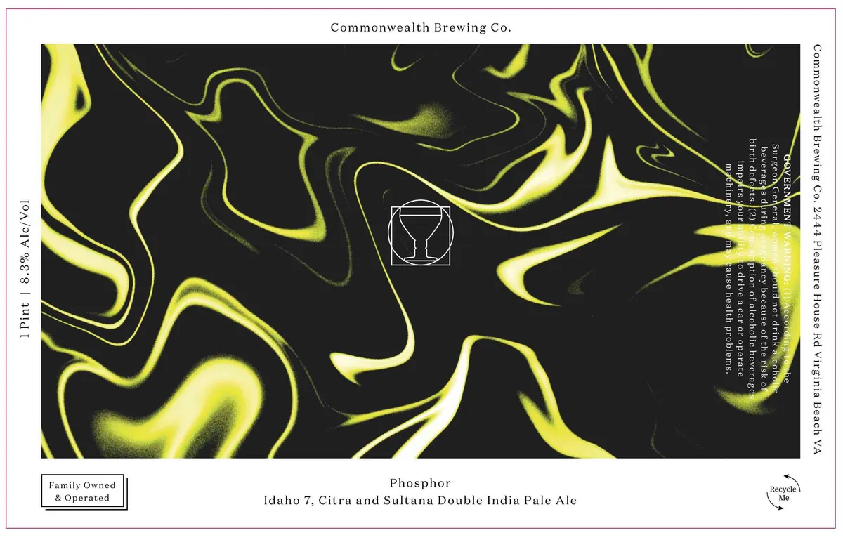 Phosphor label