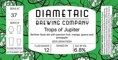 Trops of Jupiter label