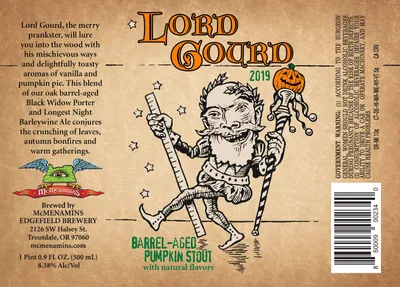 Lord Gourd label