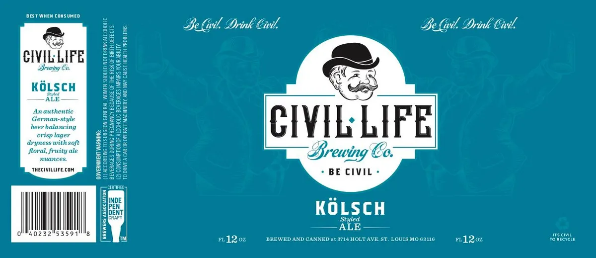 Kölsch Styled Ale — full label as filed with TTB