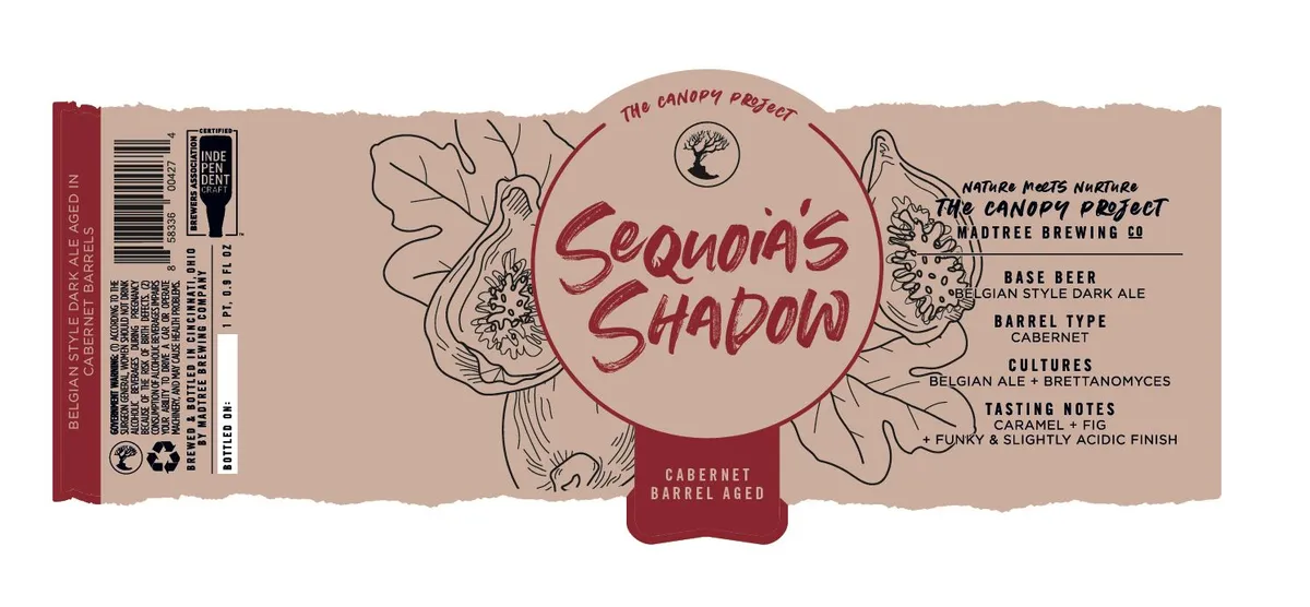 Sequoia's Shadow — full label as filed with TTB
