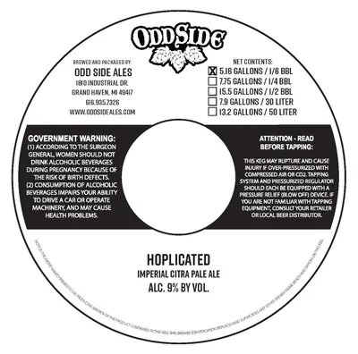 Hoplicated label