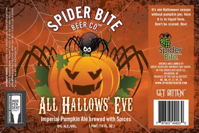 All Hallows' Eve label