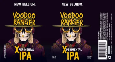 Voodoo Ranger Xperimental IPA label