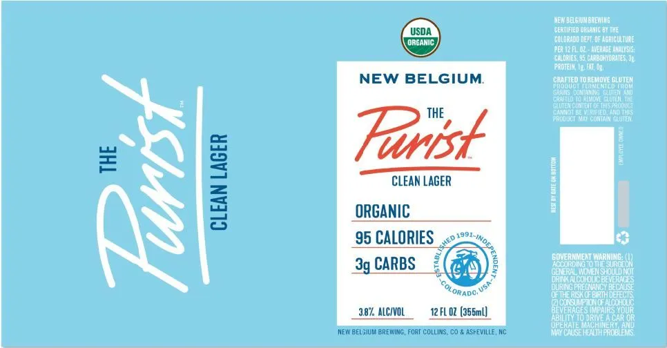 The Purist — full label as filed with TTB