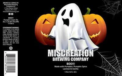 Boo!!! label