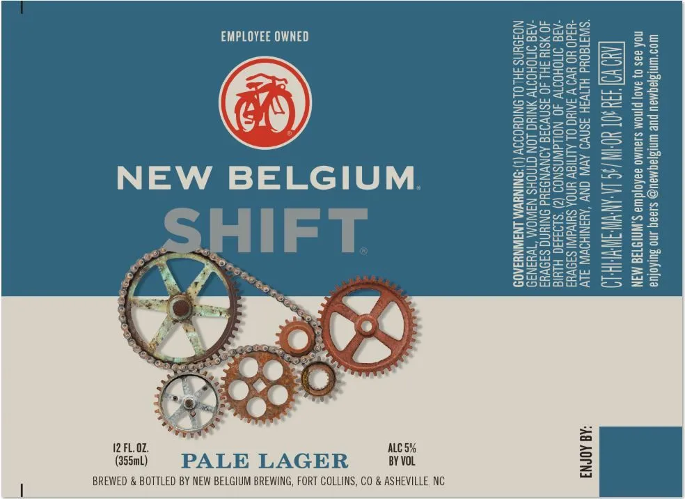 Shift — full label as filed with TTB