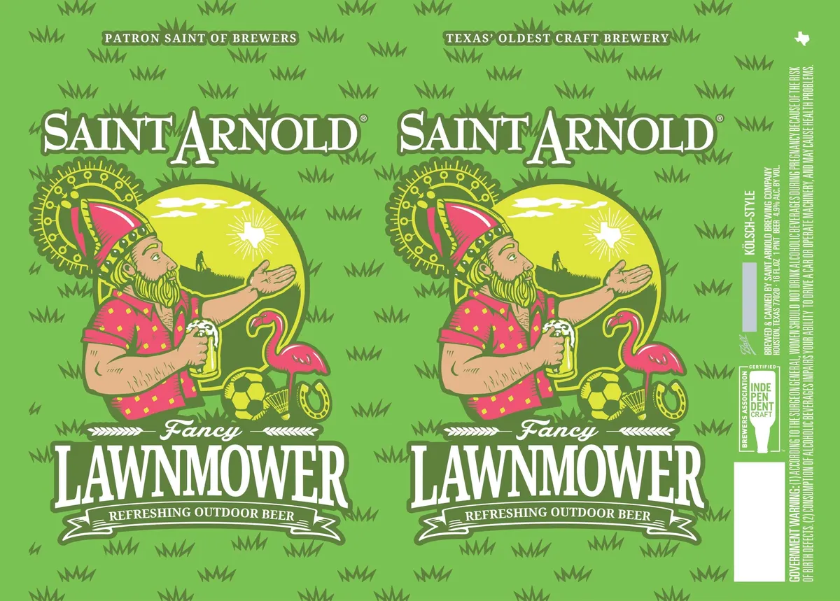 Lawnmower — full label as filed with TTB