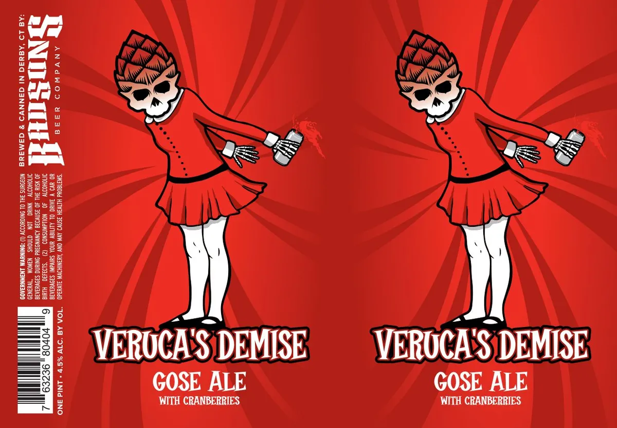 Veruca's Demise — full label as filed with TTB