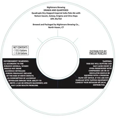 Drawn and Quartered label