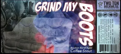 Grind My Boots label