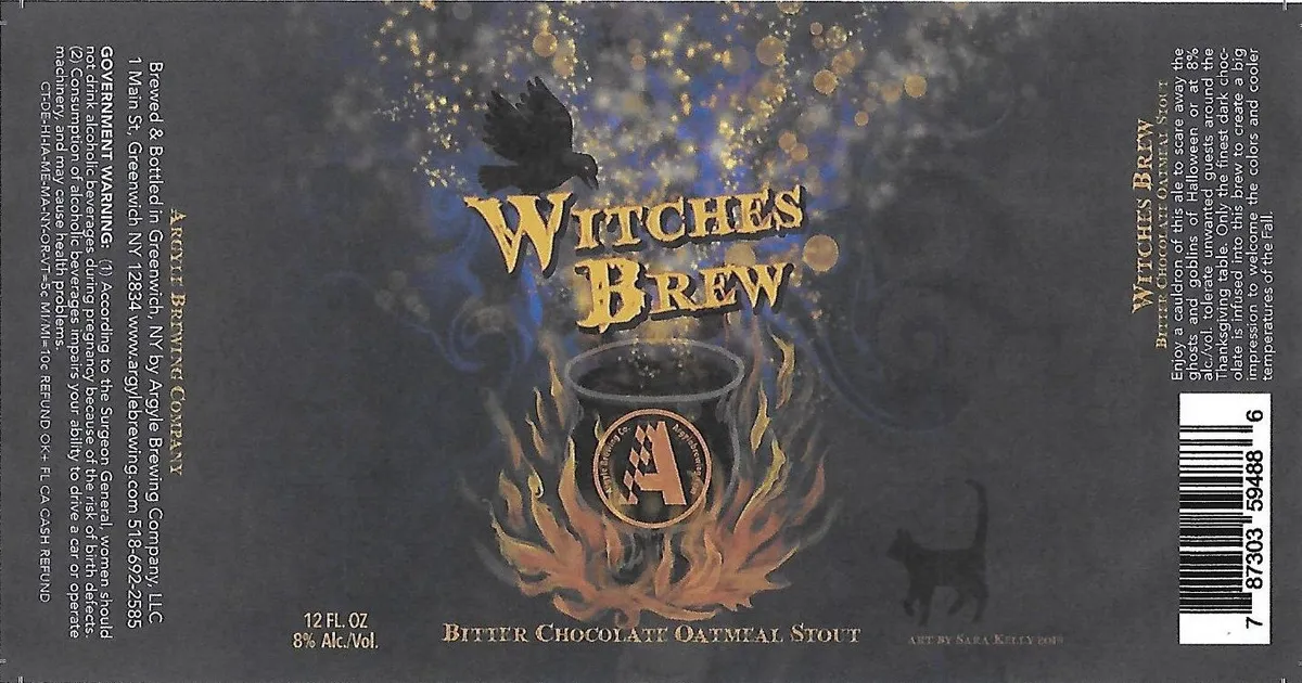 Witches Brew — full label as filed with TTB