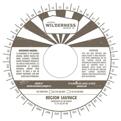 Region Sauvage label