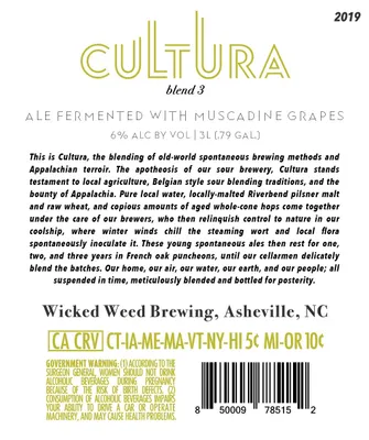 Cultura Blend 3 label