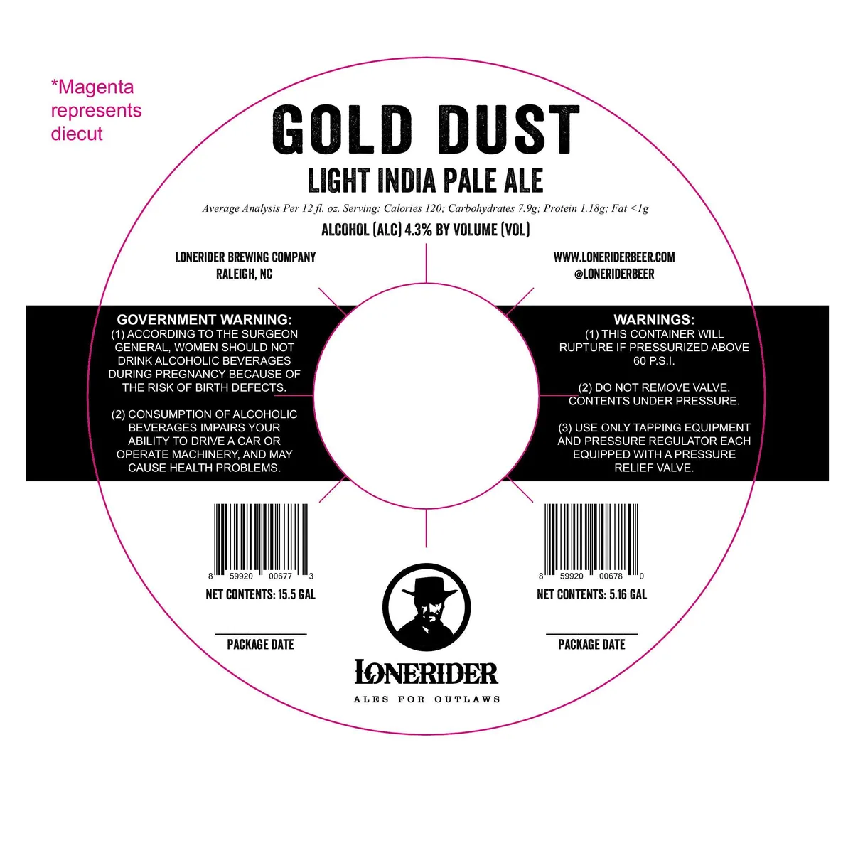 Light — full label as filed with TTB