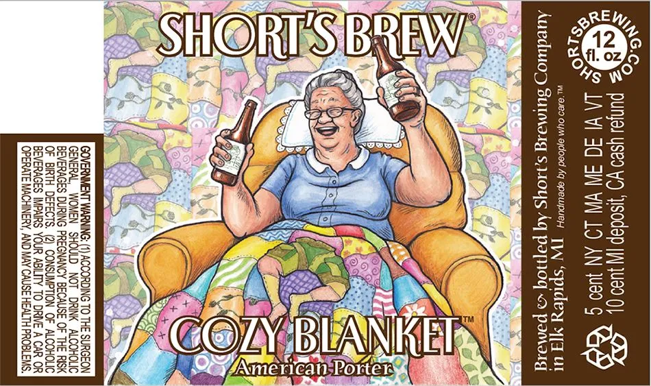Cozy Blanket — full label as filed with TTB