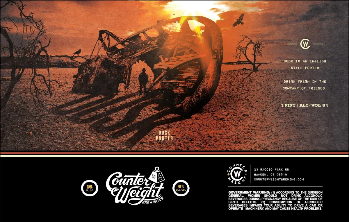 Dusk Porter — full label as filed with TTB