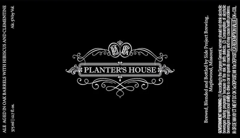 Planter's House — full label as filed with TTB