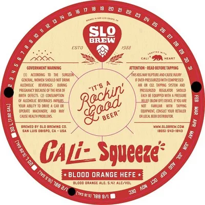 Cali-Squeeze label