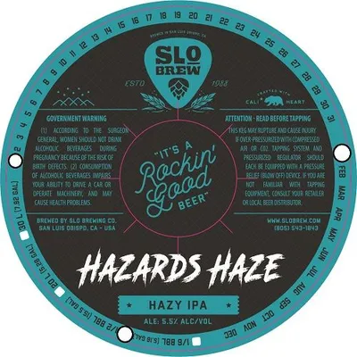Hazards Haze label