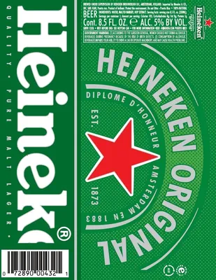 Heineken Original label