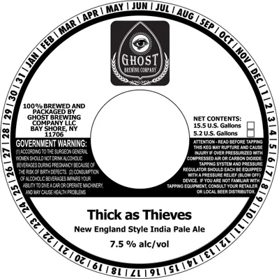 Thick as Thieves label