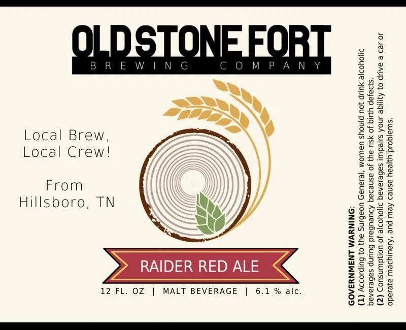 Raider Red Ale — full label as filed with TTB