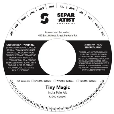 Tiny Magic label