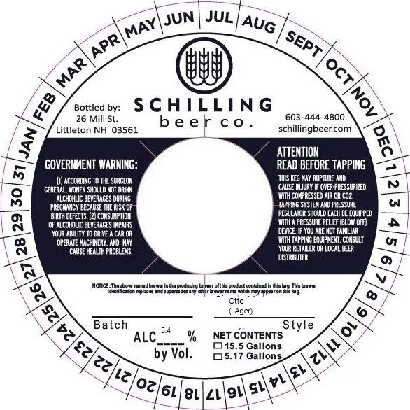 Otto — full label as filed with TTB
